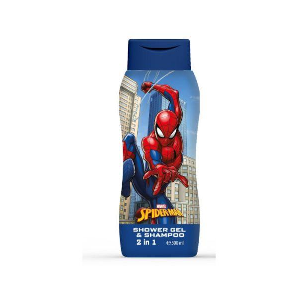 Gel Za Tuširanje Spiderman + Šampon 500Ml.