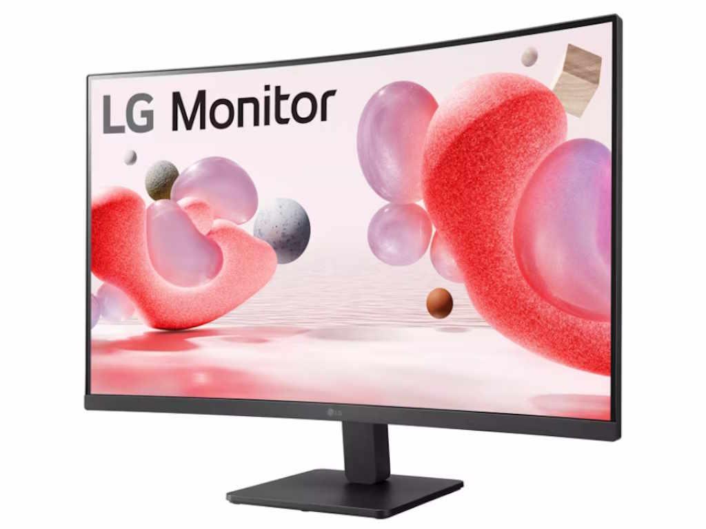 LG LED Curved Monitor 32MR50C-B, 31.5 , FHD 1920 x 1080, 100Hz, 5ms, 3000:1, VGA/HDMI*2