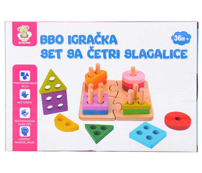 Bbo  Igracka Drveni Oblici