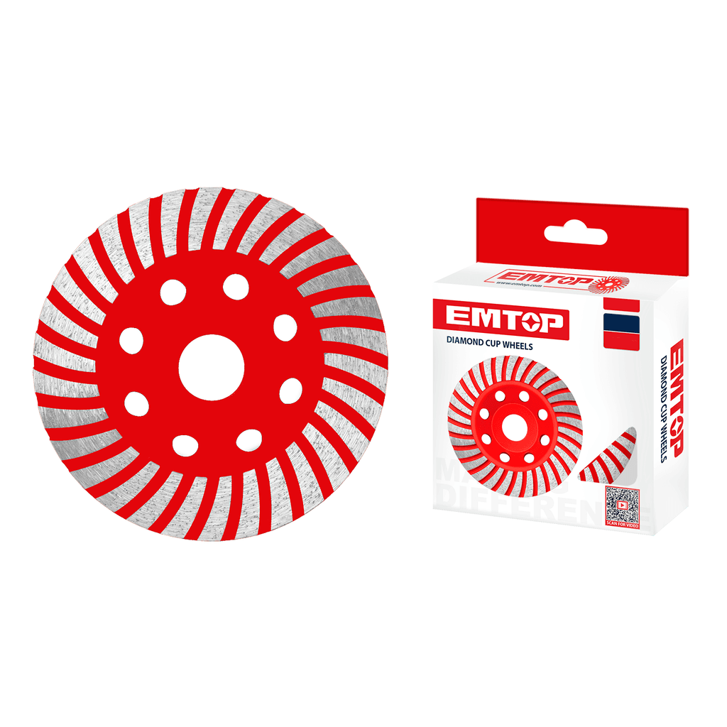 Emtop Brusna ploča 125 mm EDGH011251 S16809, Dijamantska