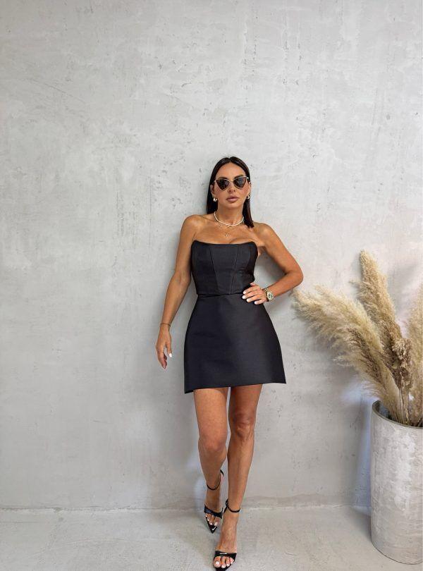 Blondy Fabienne Black Mala Crna Korset Haljina