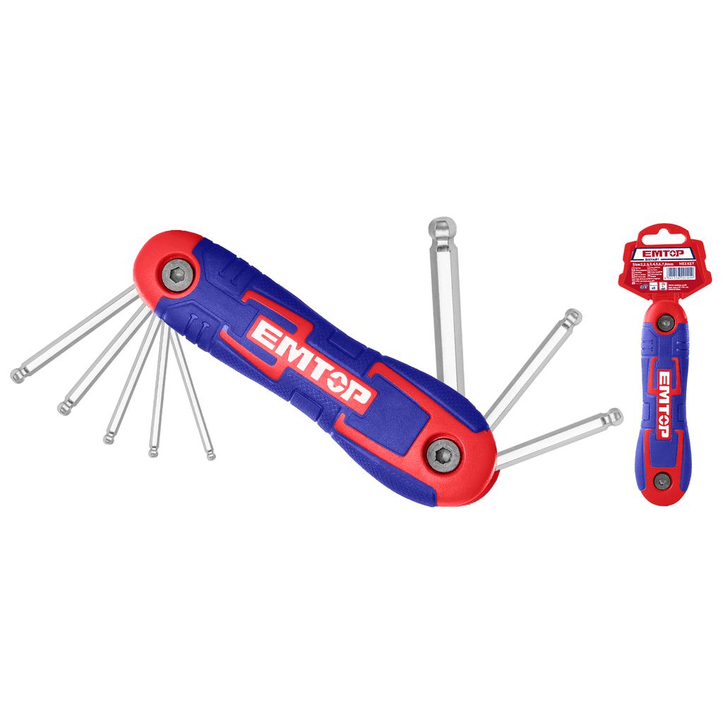 Emtop Set imbus ključeva EHKY4082 S16840, 8 komada