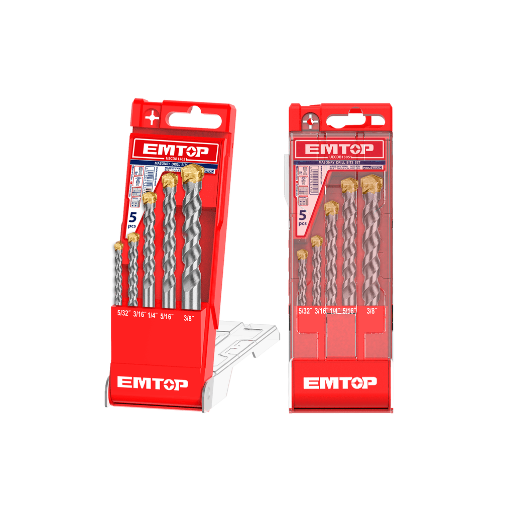 Emtop Set burgija ECDB13051 S16834, 5 komada