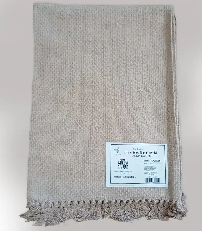 Prekrivač za krevet Terracota, 70x200cm, Bež