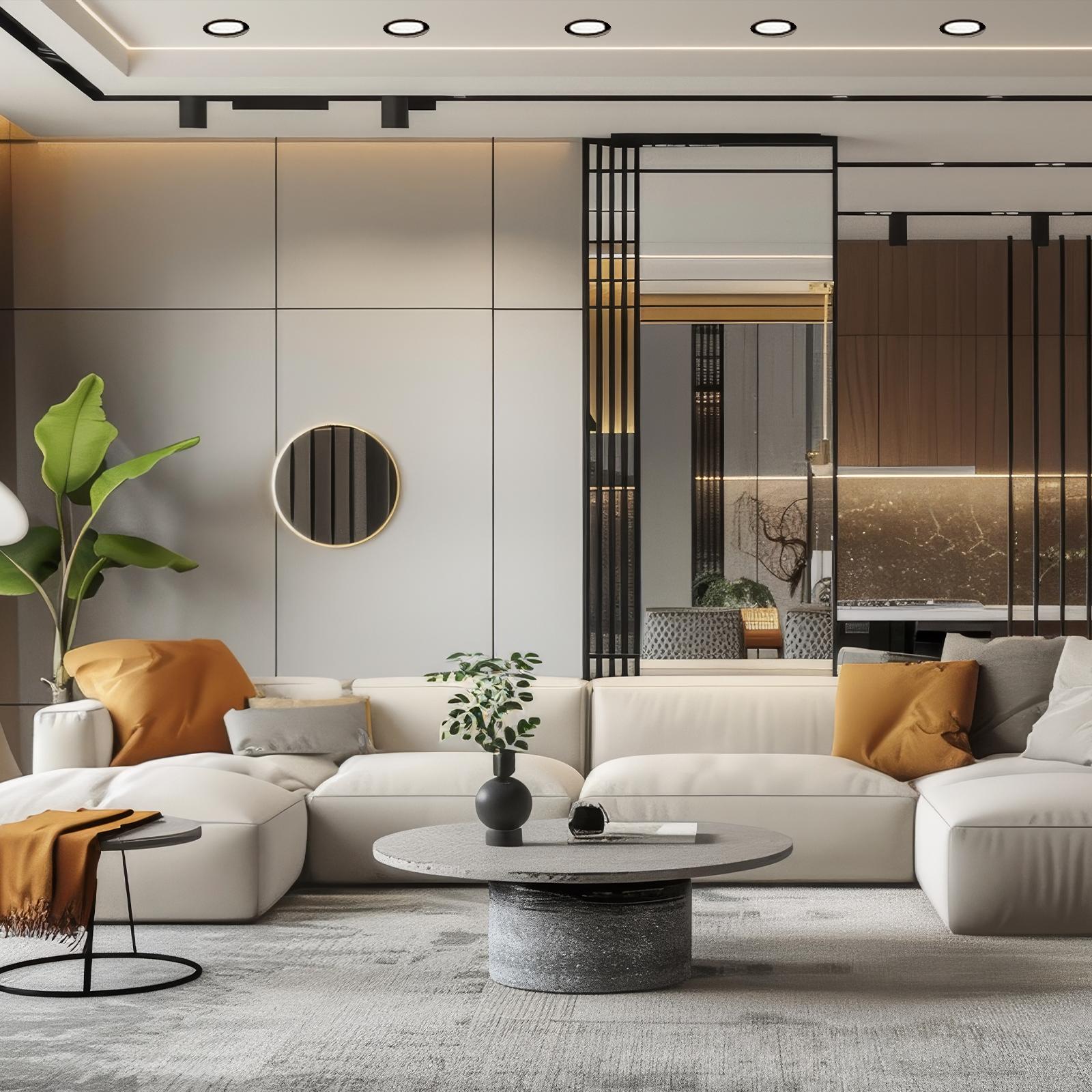 Mass-light LED Plafonjera Uran ML-8007-25W, Crna