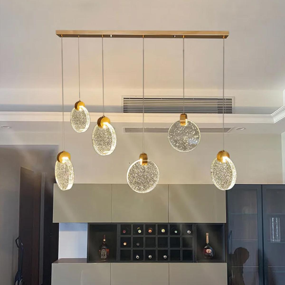 MSL Luster LED Randal MSL-6152-06, Zlatna