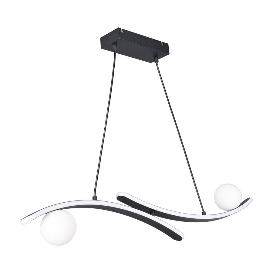 MASS-light Luster LED Mecartney ML-240842002-2P, 30W, Crni