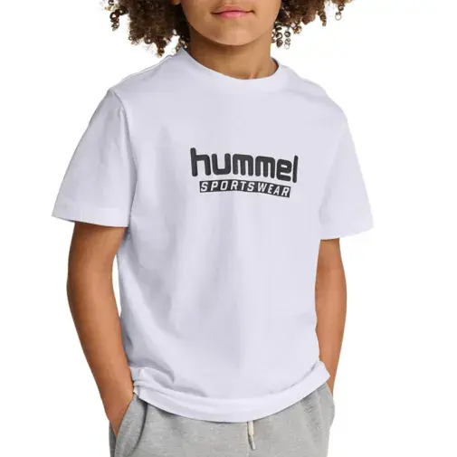 Hummel dječja majica Hmljr Base majica kratkih rukava, bijela
