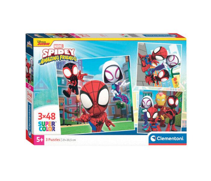 Clementoni Puzle Spidey, 3x48 djelova