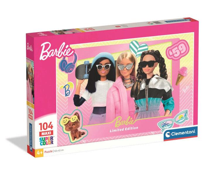 Clementoni Puzle Maxi Barbie, 104 dijela