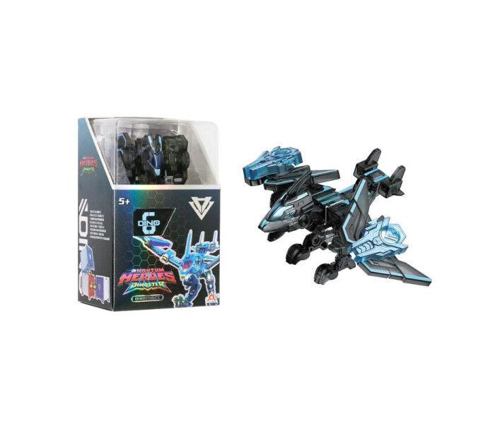 Igračka Dinosaurus Dinoster Dinocubes Pterabot, Crni