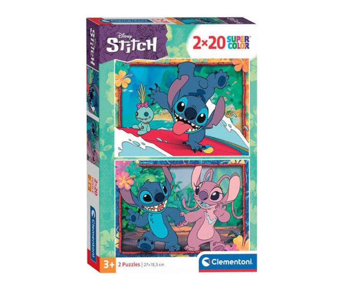 Clementoni Puzle Disney Stitch, 2x20 dijelova