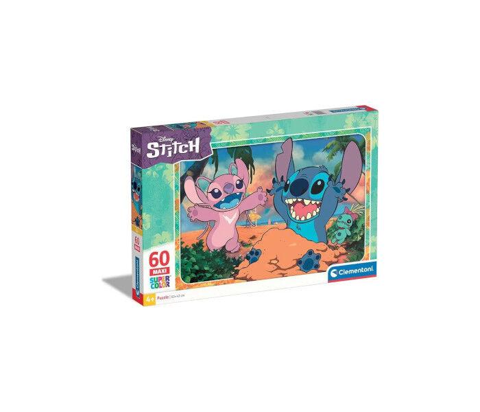 Clementoni Puzle Maxi Disney Stitch, 60 dijelova
