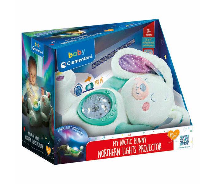 Clementoni Igračka za bebe Projektor plišani zec