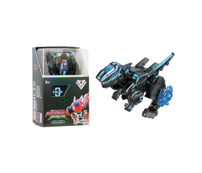Igračka Dinosaurus Dinoster Dinocubes Raptorbot, Crni