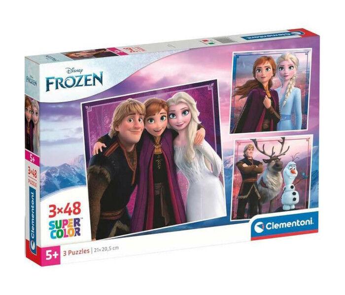 Clementoni Puzle Frozen, 3x48 djelova