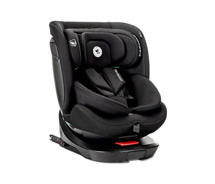 Lorelli Autosjedište Concord pro, Isofix, 40-150cm + jastuk, Crno