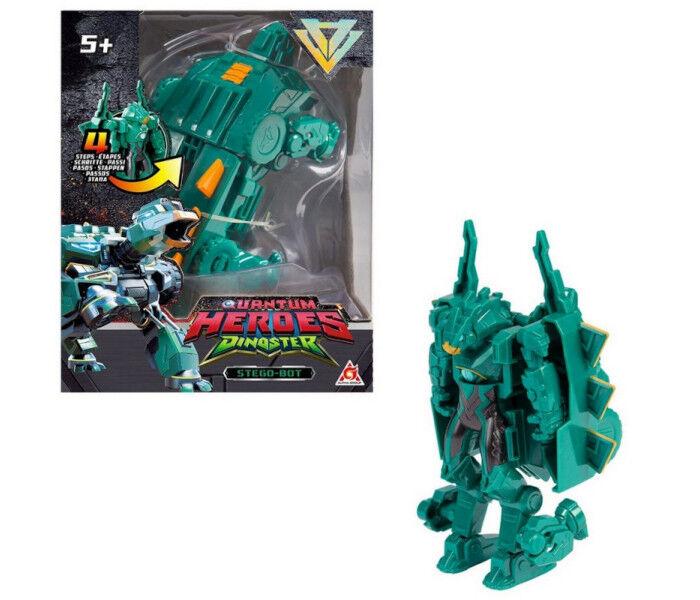 Igračka Dinoster Transformable Dino stego-bot, Zeleni