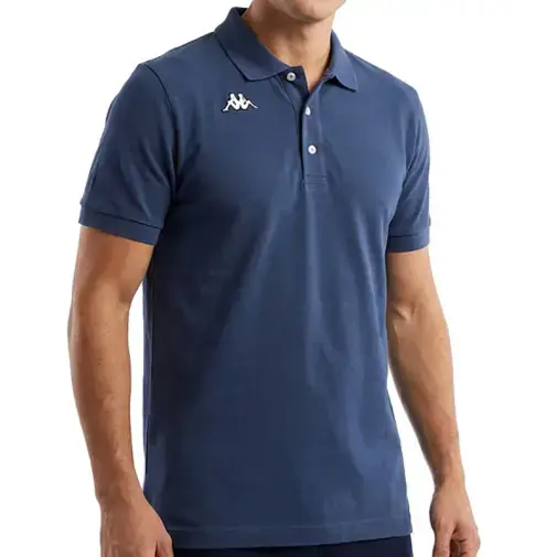 Muška polo majica Kappa s logom Sharas MSS, plava