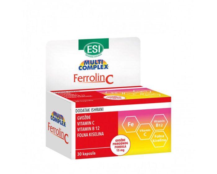 Esi Multi compex Ferrolin C, 30 kapsula