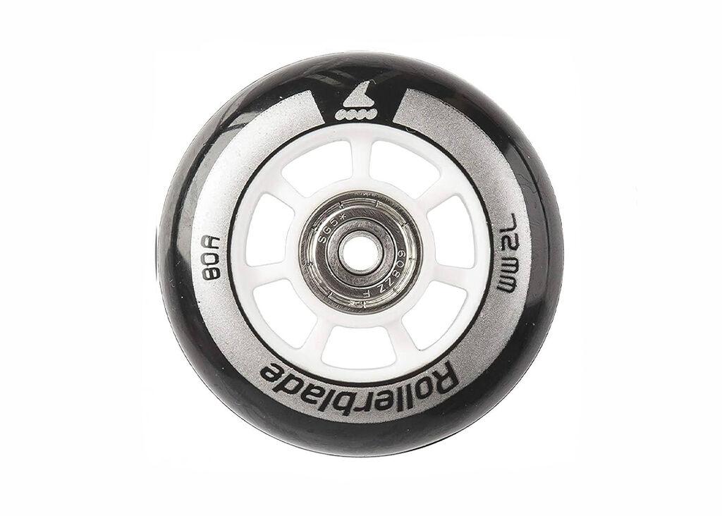 RollerBlade Točkići Rollerblade Set 72/80A 8 Kom + Ležajevi Sg5 16 Kom + 6Mm