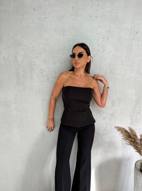 Blondy Pamela Black Trendi Korset, Crni