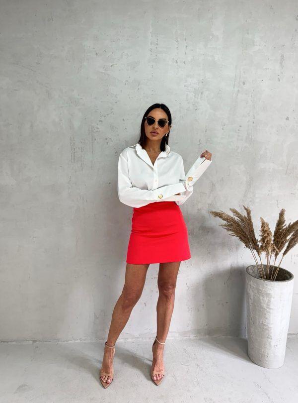 Blondy Amanda Red Mini Suknja, Crvena