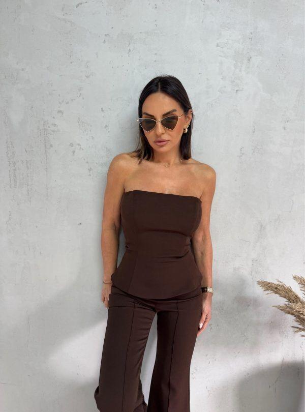 Blondy Pamela Chocolate Trendi Korset, Smeđi (braon)