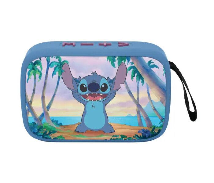 Lexibook Prenosivi dječiji zvučnik Diseny Stitch, Plavi