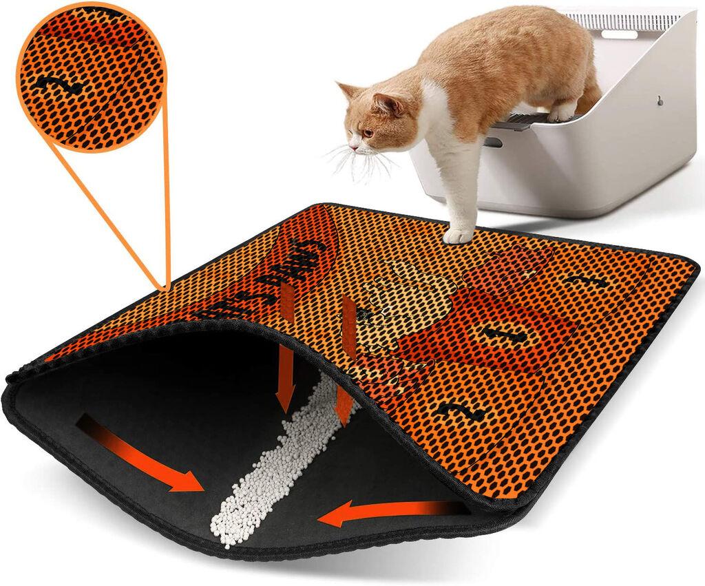 Aberto Design Toaletni prostor za mačke Nrszn0248, 45 x 60 cm, Narandžasta