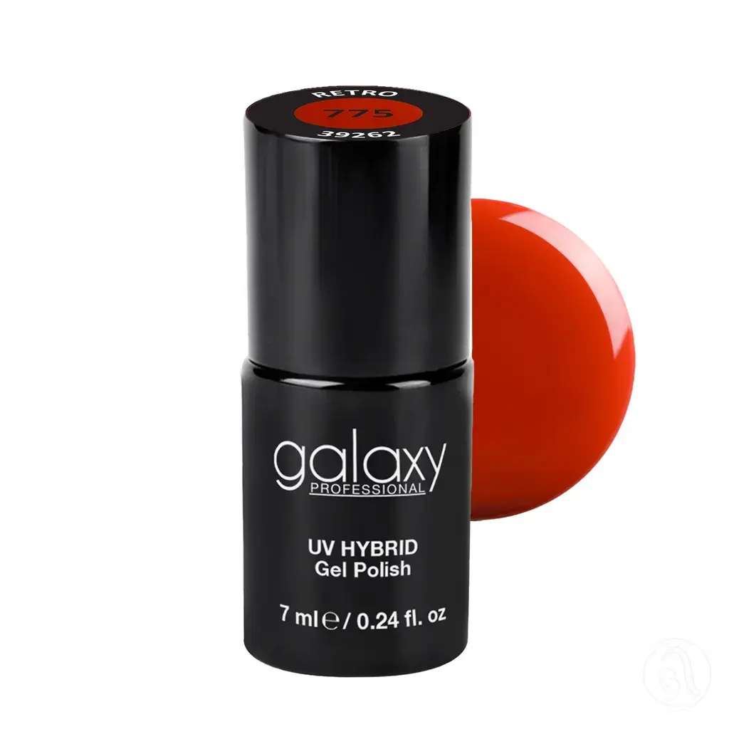 Galaxy Professional Trajni Lak Za Nokte Uv/Led Hybrid 7Ml - Retro S775