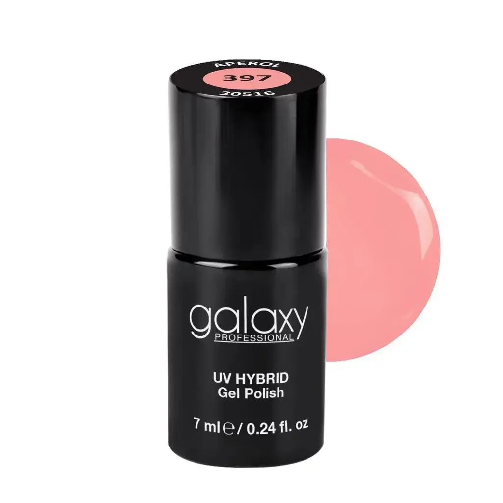 Galaxy Professional Trajni Lak Za Nokte Uv/Led Hybrid 7Ml - Aperol S397