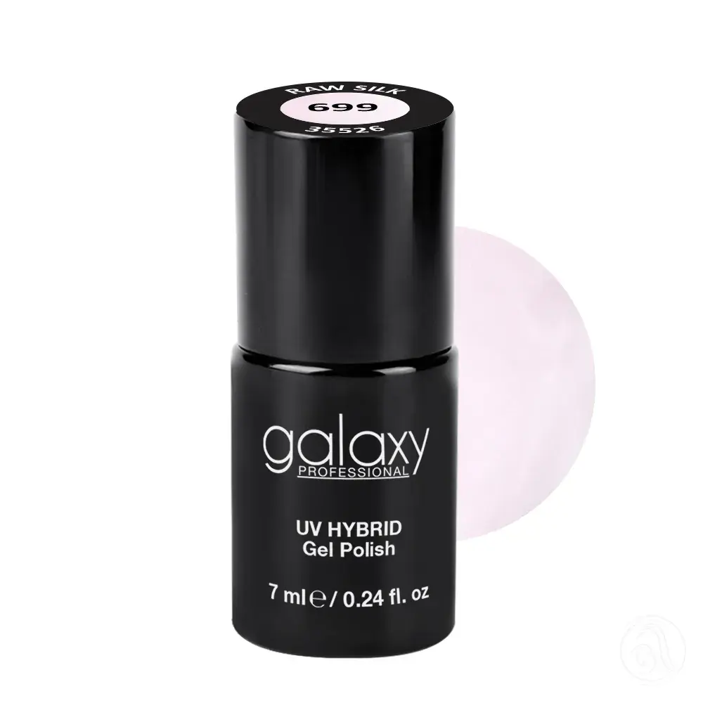 Galaxy Professional Trajni Lak Za Nokte Uv/Led Hybrid 7Ml - Raw Silk S699