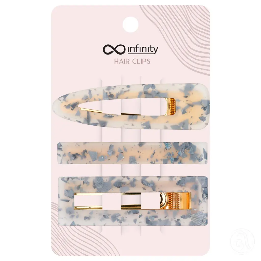 Infinity Šnale Za Kosu  Inf333 Plave 3/1