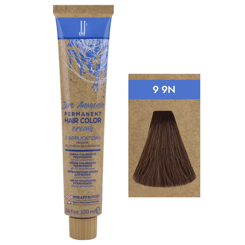 Jj Farba Za Kosu "S Zero Ammonia 100Ml - Veoma Svetloplava 9-9N
