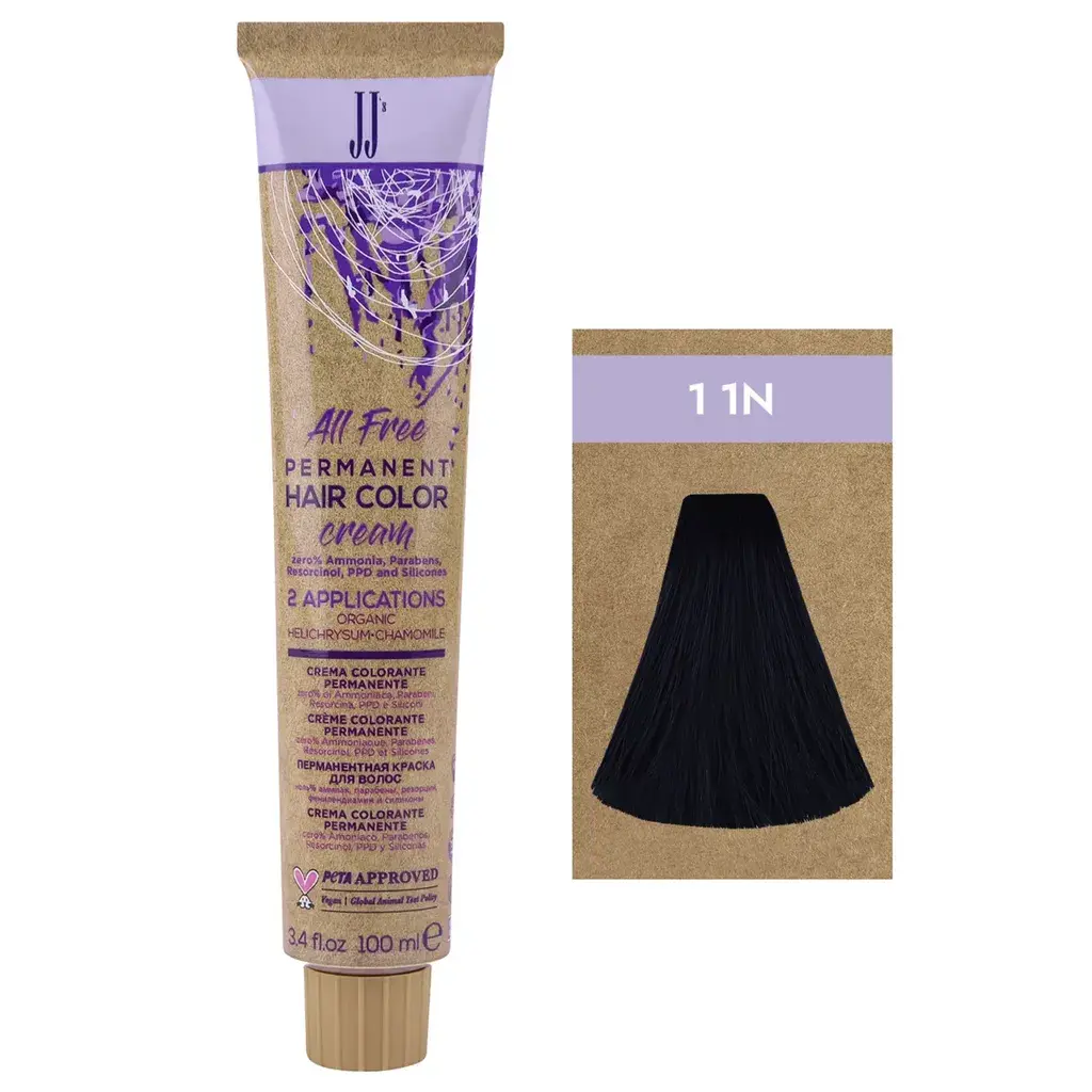 Jj Farba Za Kosu "S All Free 100Ml - 1-1N Crna