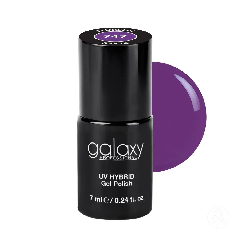 Galaxy Professional Trajni Lak Za Nokte Uv/Led Hybrid 7Ml - Florelai S747