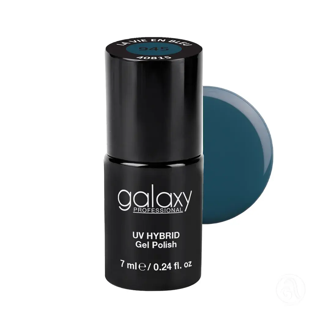 Galaxy Professional Trajni Lak Za Nokte Uv/Led Hybrid 7Ml - La Vie En Bleu S945