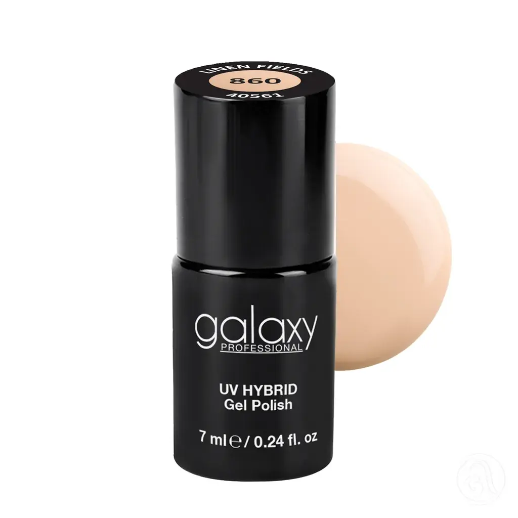 Galaxy Professional Trajni Lak Za Nokte Uv/Led Hybrid 7Ml - Linen Fields S860