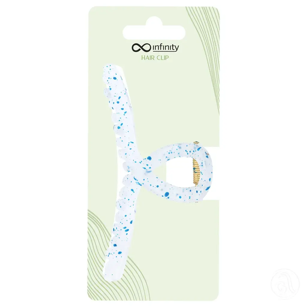 Infinity Šnala Za Kosu  Inf343 Spiralna Plava