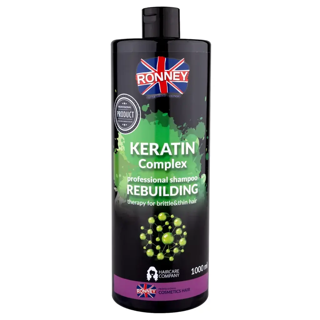 Ronney Šampon Za Rekonstrukciju Tanke I Lomljive Kose  Keratin Complex 1000Ml