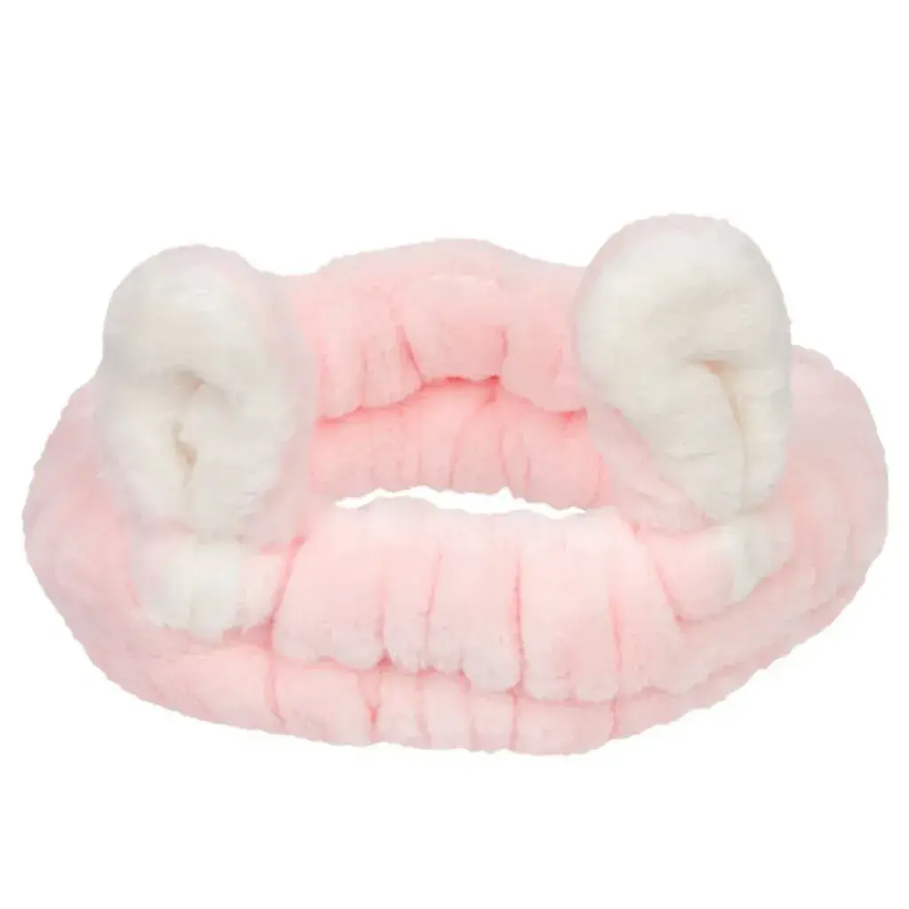 Cala Plišana Traka Za Kosu - Pink Bunny