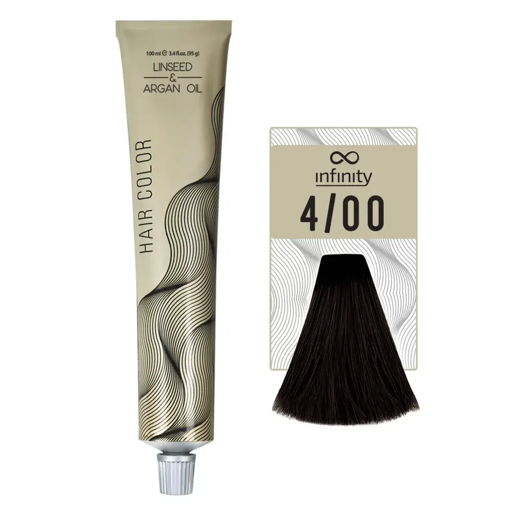Infinity Farba Za Kosu  100Ml - Intenzivna Prirodna Braon 4/00