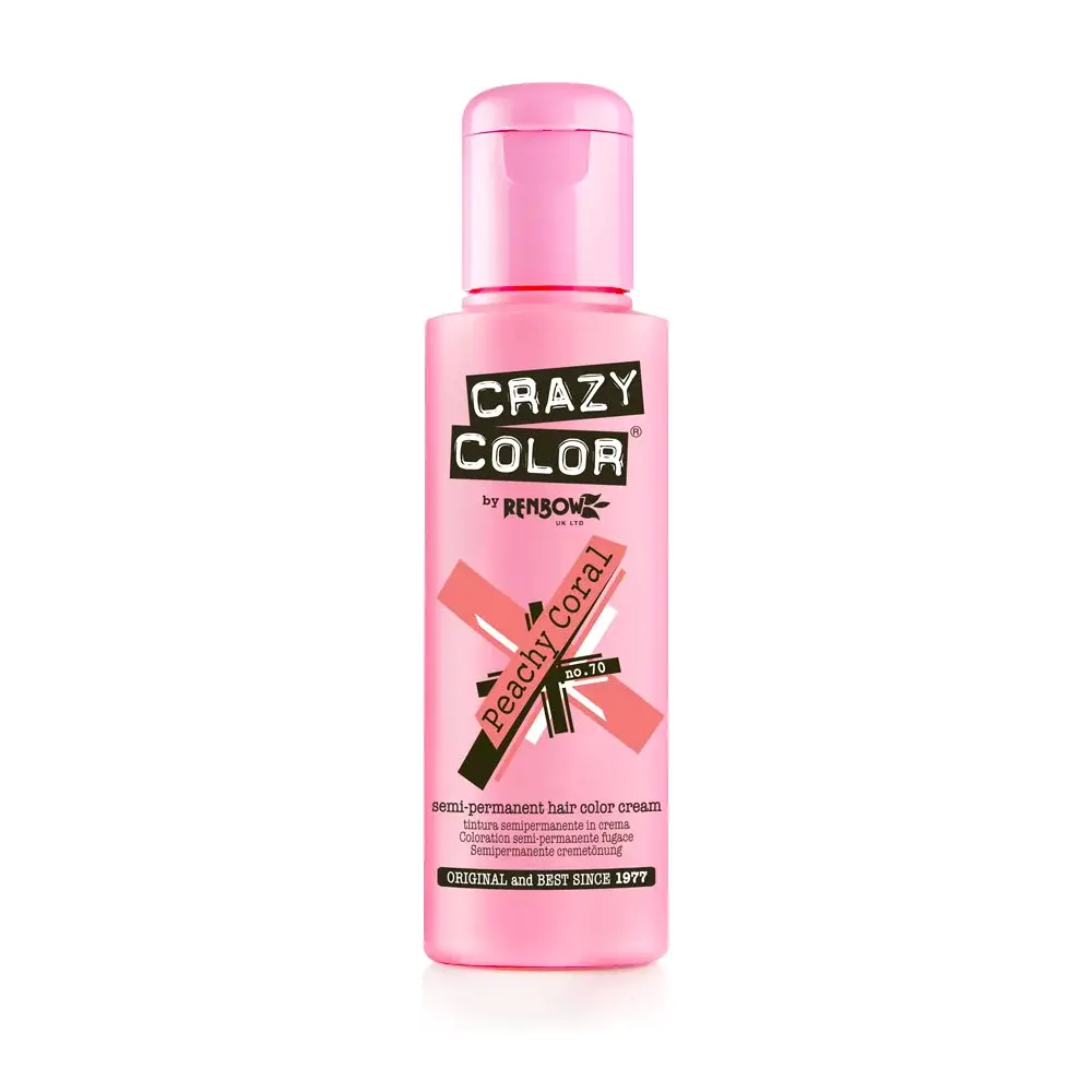 Crazy Color  Peachy Coral 100Ml