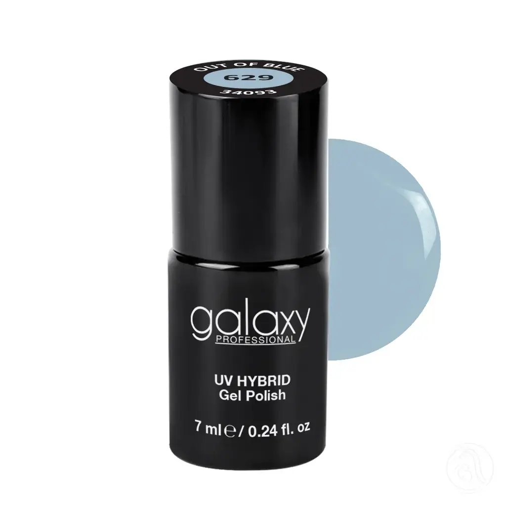 Galaxy Professional Trajni Lak Za Nokte Uv/Led Hybrid 7Ml - Out Of Blue S629