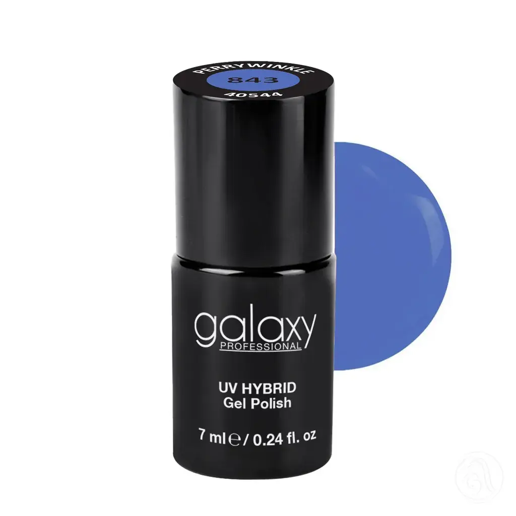 Galaxy Professional Trajni Lak Za Nokte Uv/Led Hybrid 7Ml - Perrywinkle S843