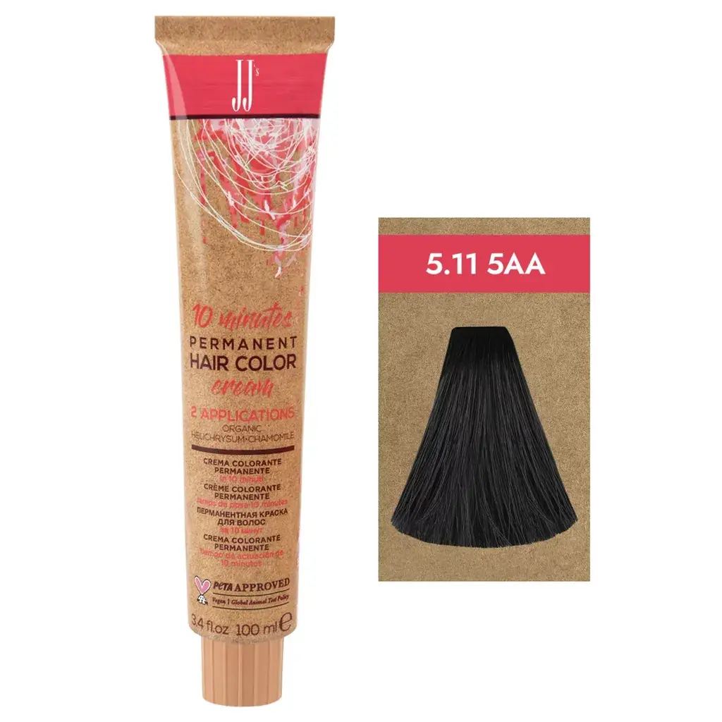 Jj Farba Za Kosu "S 10 Minutes 100Ml - Intenzivna Pepeljasta Svetlobraon 5.11-5Aa