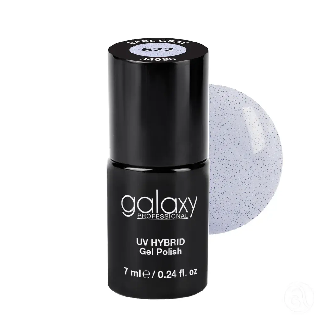 Galaxy Professional Trajni Lak Za Nokte Uv/Led Hybrid 7Ml - Earl Gray S622