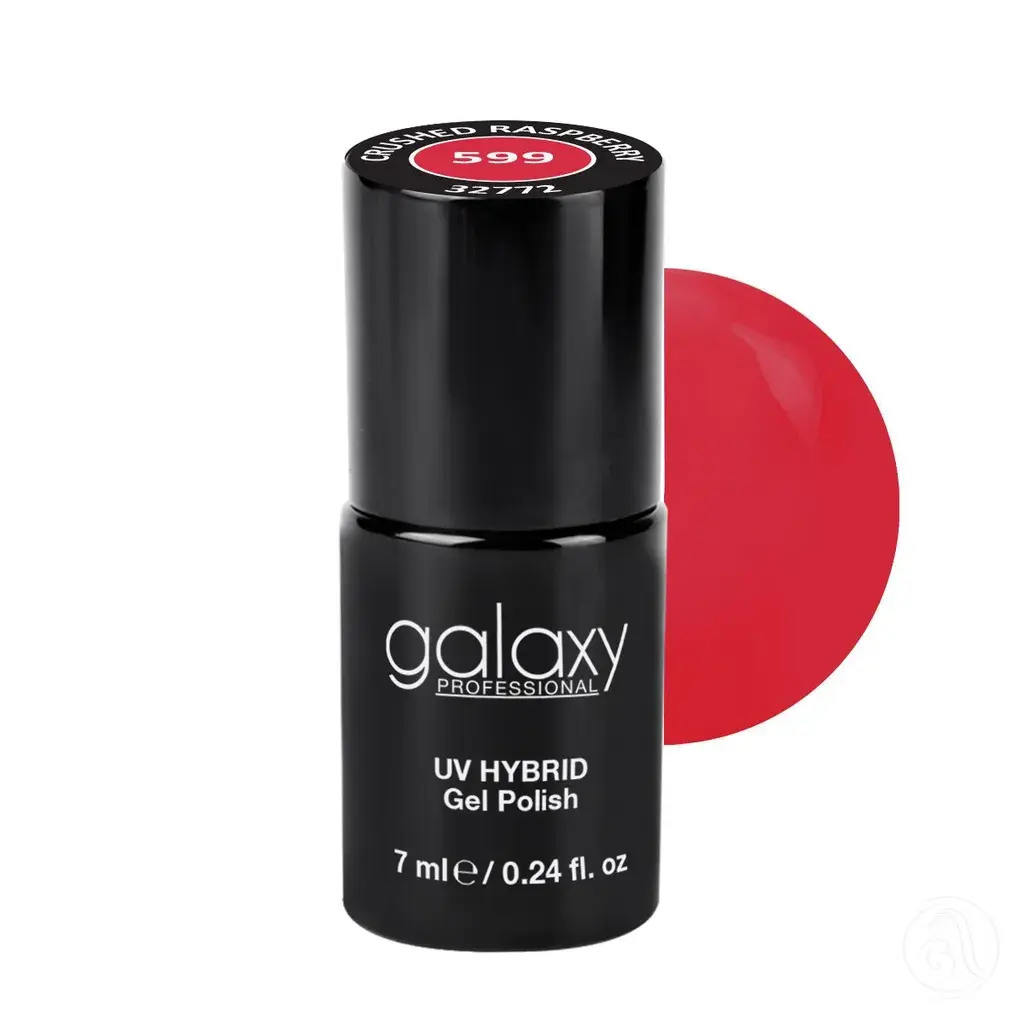 Galaxy Professional Trajni Lak Za Nokte Uv/Led Hybrid 7Ml - Crushed Raspberry S599
