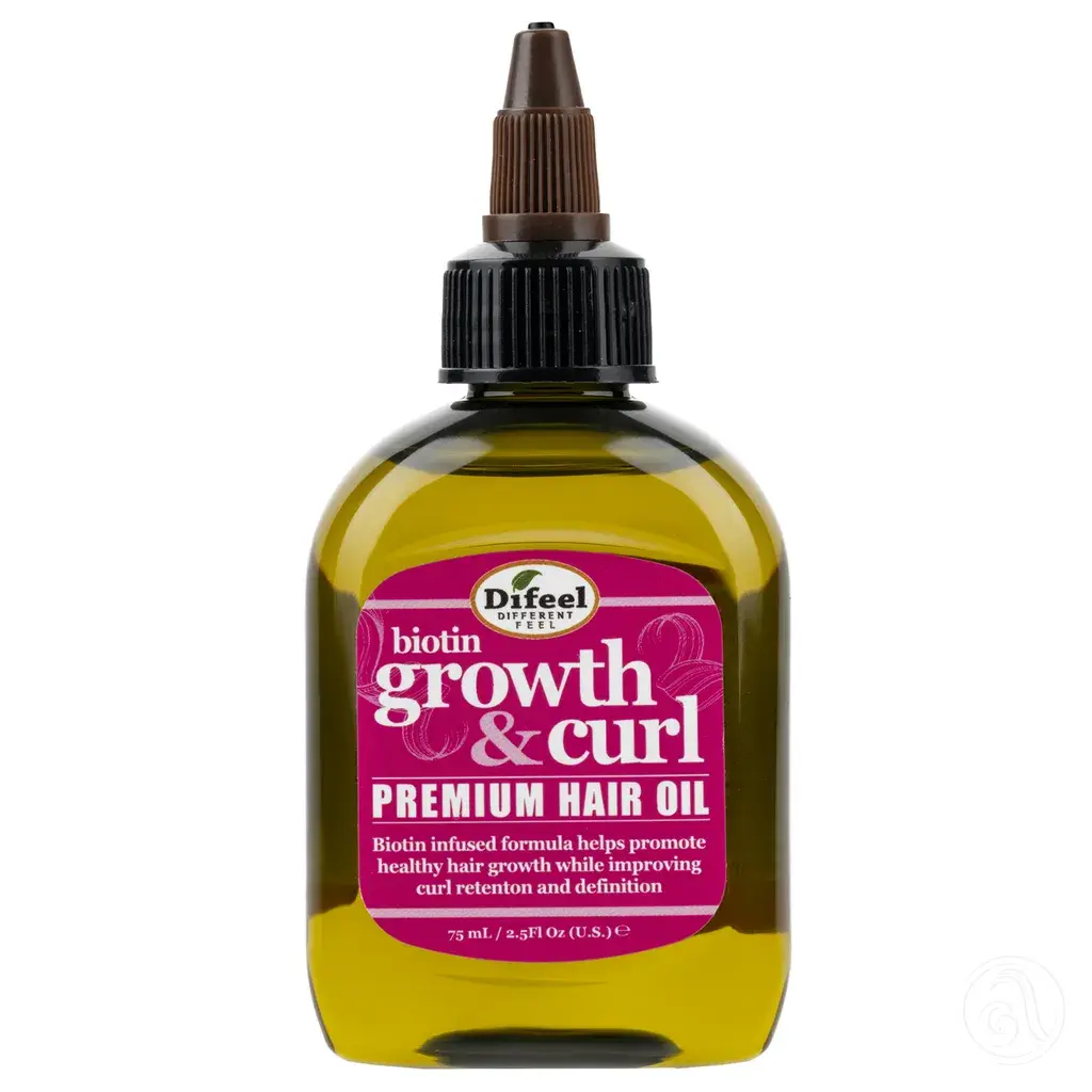 Difeel Ulje Za Rast Kovrdžave Kose  Biotin Growth & Curl 75Ml